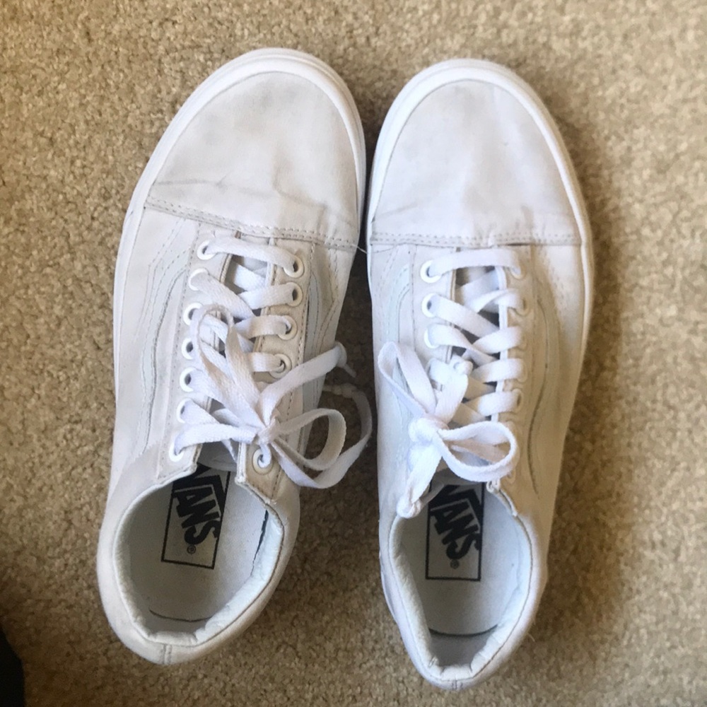 Vans Canvas Old Skool True White